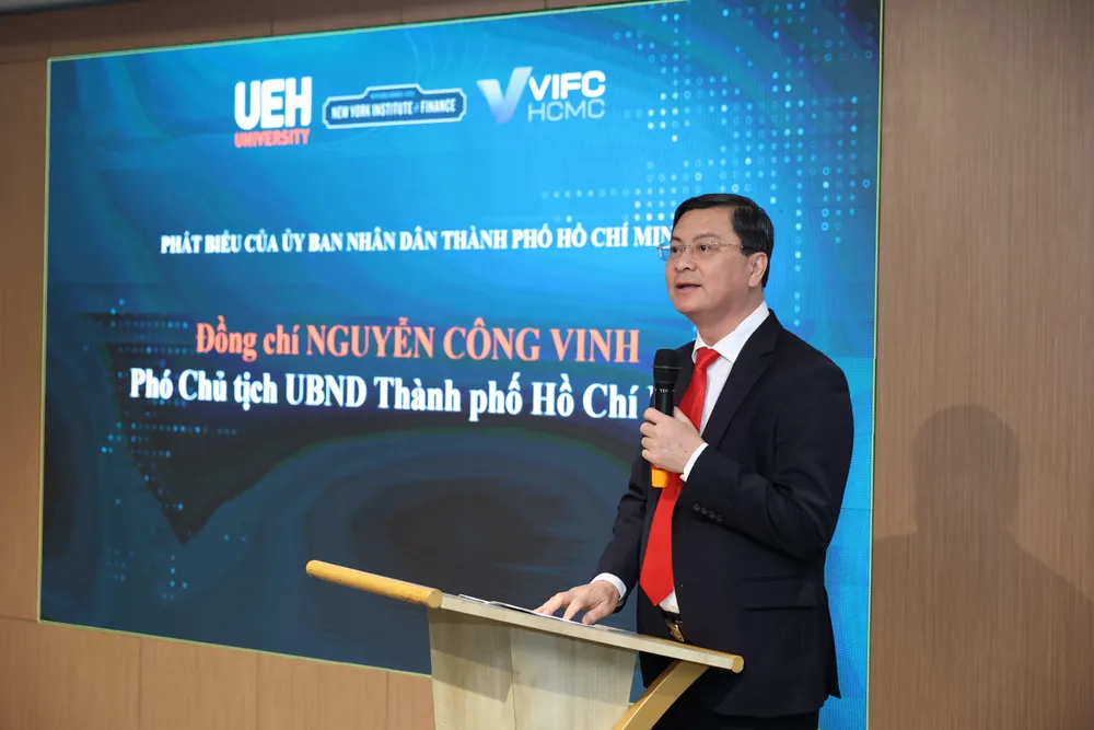 Ông Nguyễn Công Vinh - Phó Chủ tịch UBND TP.HCM phát biểu.JPG