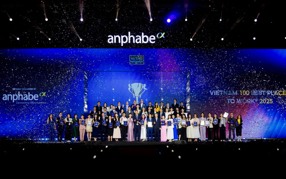 Doanh nghiệp được vinh danh tại hội nghị nơi làm việc tốt nhất Việt Nam năm 2025