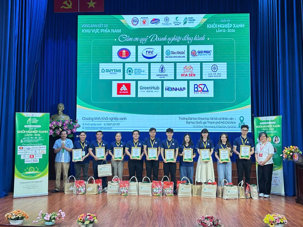 39 dự án vào vòng bán kết cuộc thi khởi nghiệp xanh