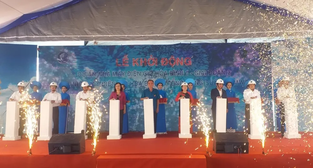 Khởi động dự án điện gió trên 5.200 tỷ đồng  ảnh 1