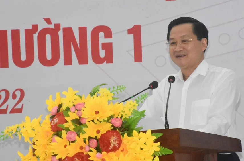 Phó Thủ tướng Lê Minh Khái dự Ngày hội Đại đoàn kết toàn dân tộc tại Bạc Liêu ảnh 1