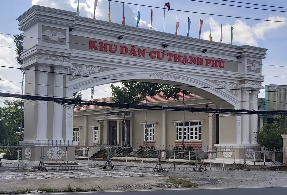 Khu dân cư Thạnh Phú do Công ty TNHH Thiên Tân làm chủ đầu tư