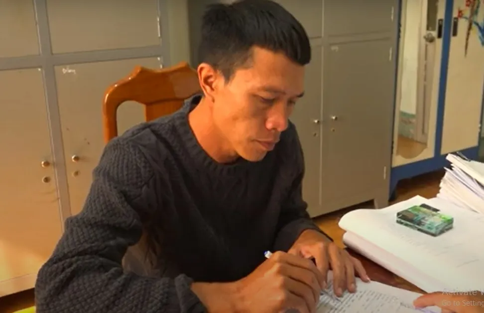 Đối tượng Trần Minh Vẹn. ẢNH: H.G Đối tượng Trần Minh Vẹn. ẢNH: H.G