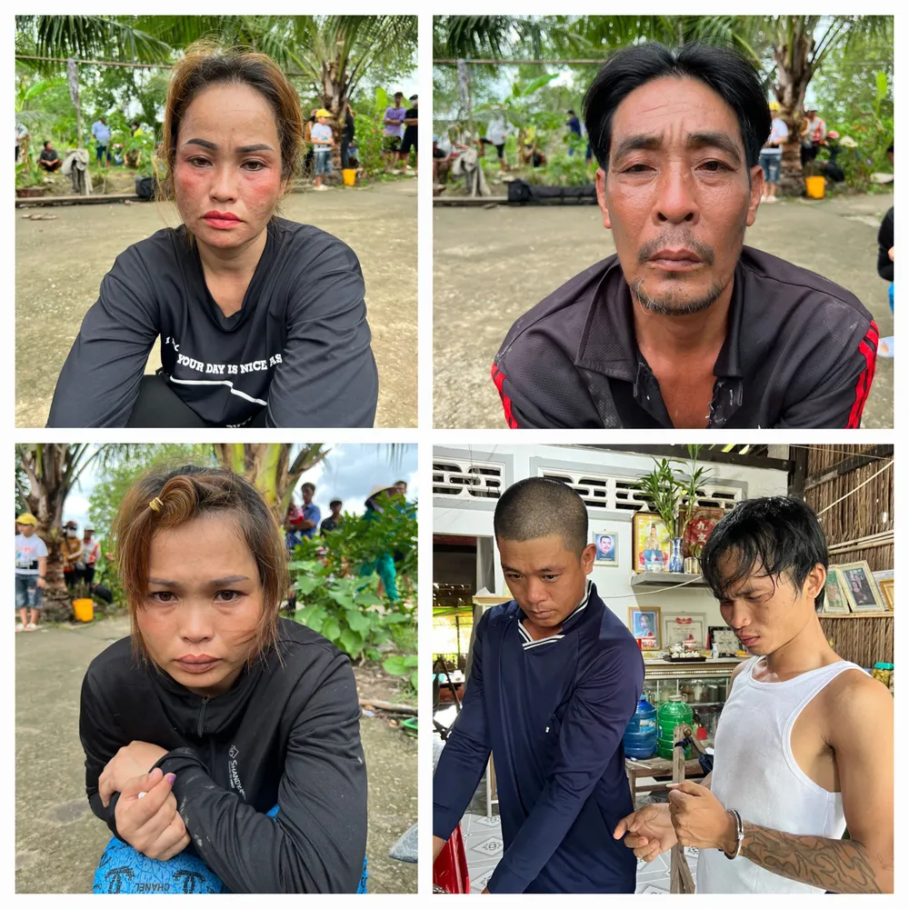 5 đối tượng trong một gia đình bị bắt vì cướp tài sản