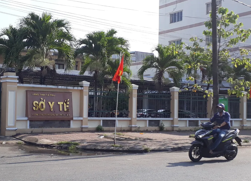 Trụ sở Sở Y tế tỉnh Cà Mau