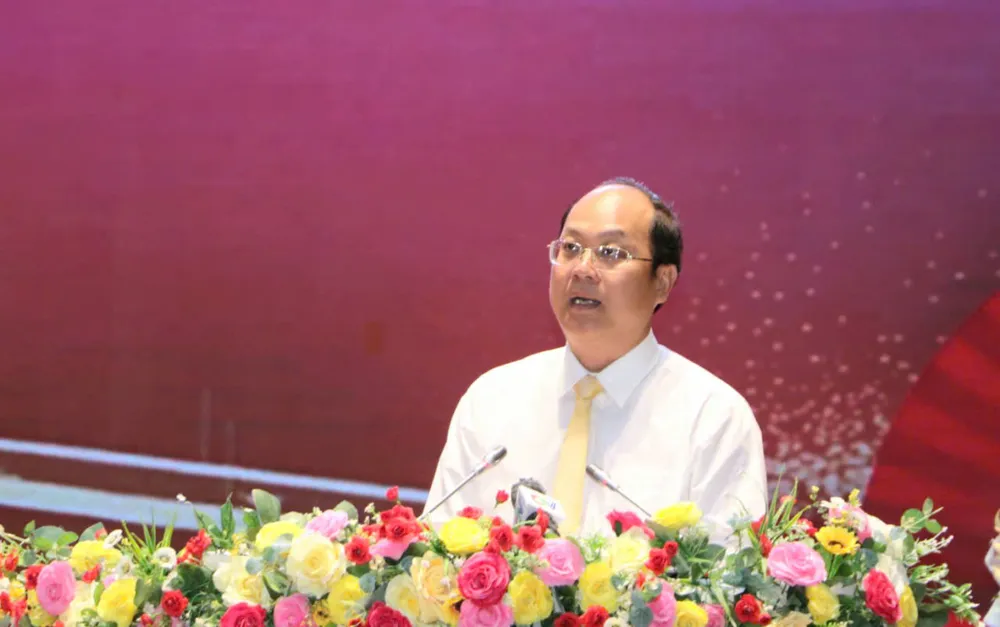 Bí thư Tỉnh uỷ Cà Mau Nguyễn Hồ Hải phát biểu tại chương trình “Lắng nghe và trao đổi”