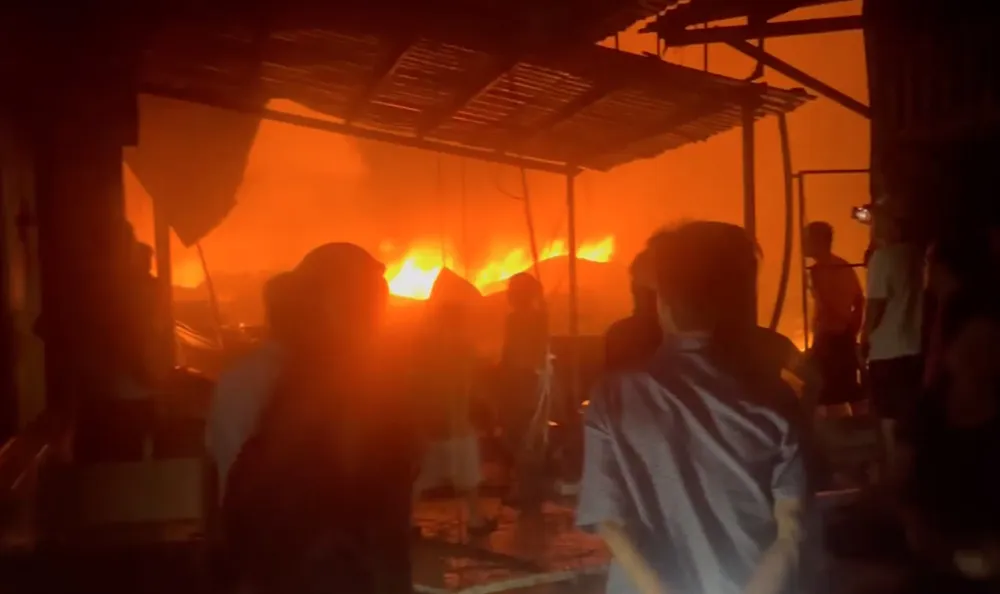 Hiện trường vụ cháy