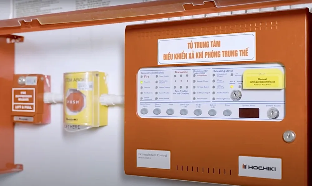 Hệ thống trang thiết bị PCCC chuyên nghiệp được lắp đặt tại các khu đô thị Vinhomes