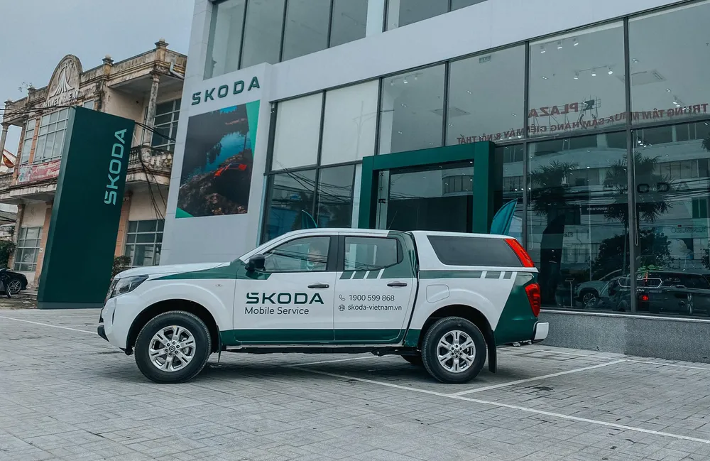 Xe dịch vụ lưu động giúp khắc phục các vấn đề khẩn cấp của chủ xe