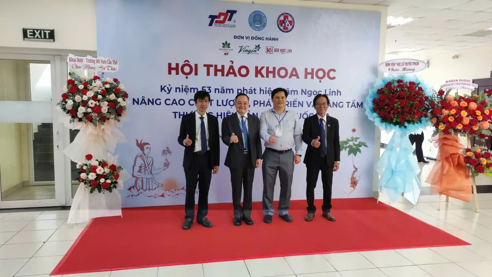 Các đại biểu tham dự Hội thảo khoa học kỷ niệm 53 năm phát hiện Sâm Ngọc Linh vào ngày 27-3-2026 tại TPHCM