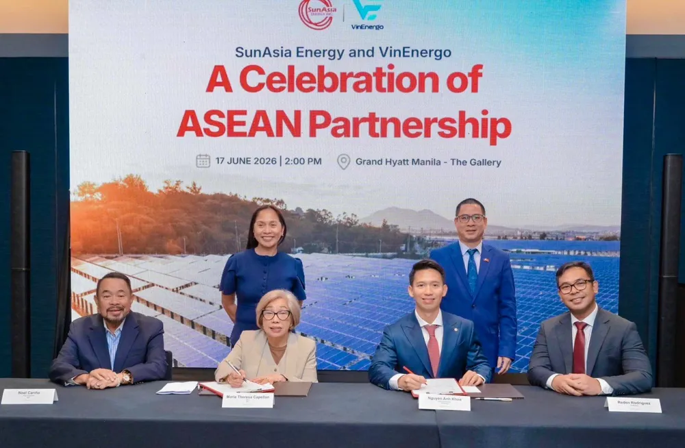 Vinenergo hợp tác với Sunasia Energy, phát triển điện mặt trời nổi kết hợp nuôi trồng thủy sản tại Philippines