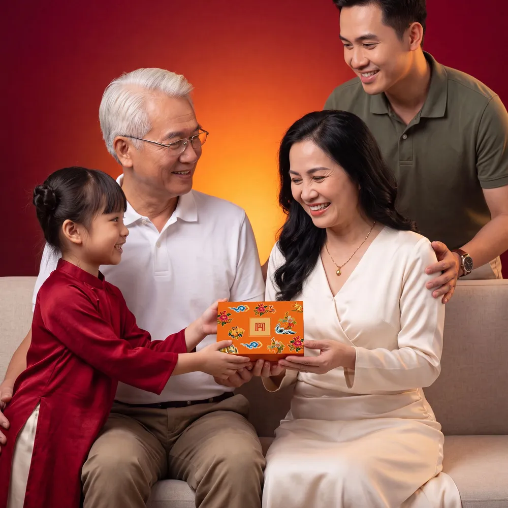 Quà tặng vàng 24K Kim Gia Bảo Gift là món quà trọn vẹn tâm ý dành tặng ông bà, cha mẹ trong mùa lễ Vu lan