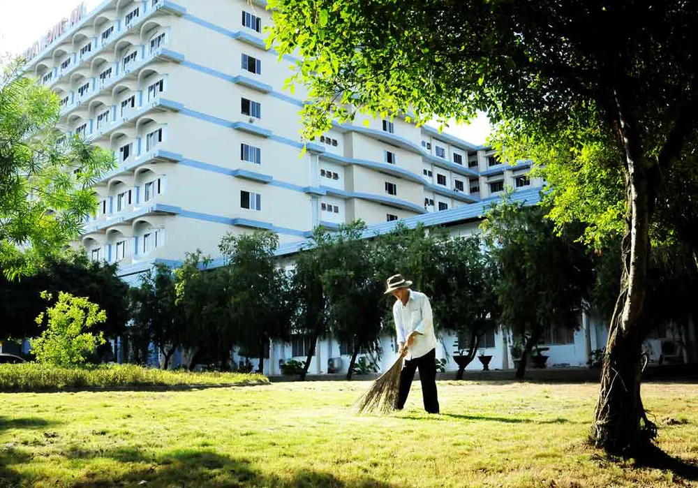 Bệnh viện Đa khoa Long An (tỉnh Tây Ninh) hướng đến môi trường xanh - sạch - đẹp