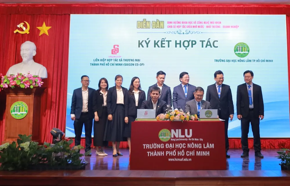 Saigon Co.op ký kết hợp tác với Trường Đại học Nông Lâm TPHCM