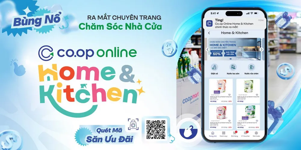  Chuyên trang mua sắm mới của Co.op Online