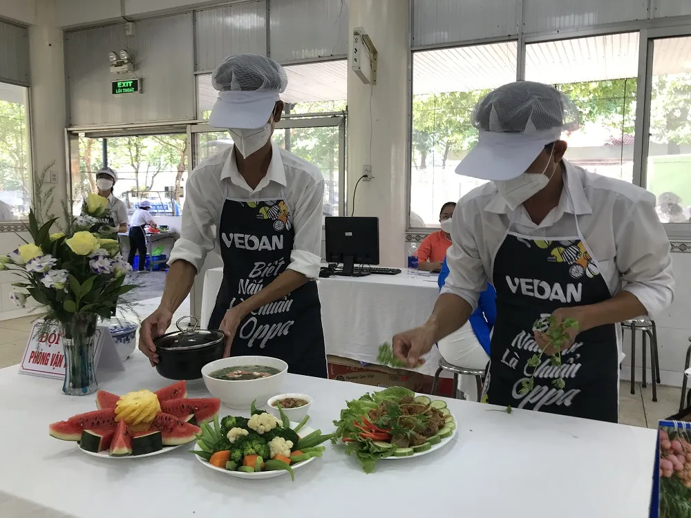 Vedan Việt Nam tổ chức Hội thi nấu ăn mừng ngày Quốc tế Phụ nữ 8-3 ảnh 2