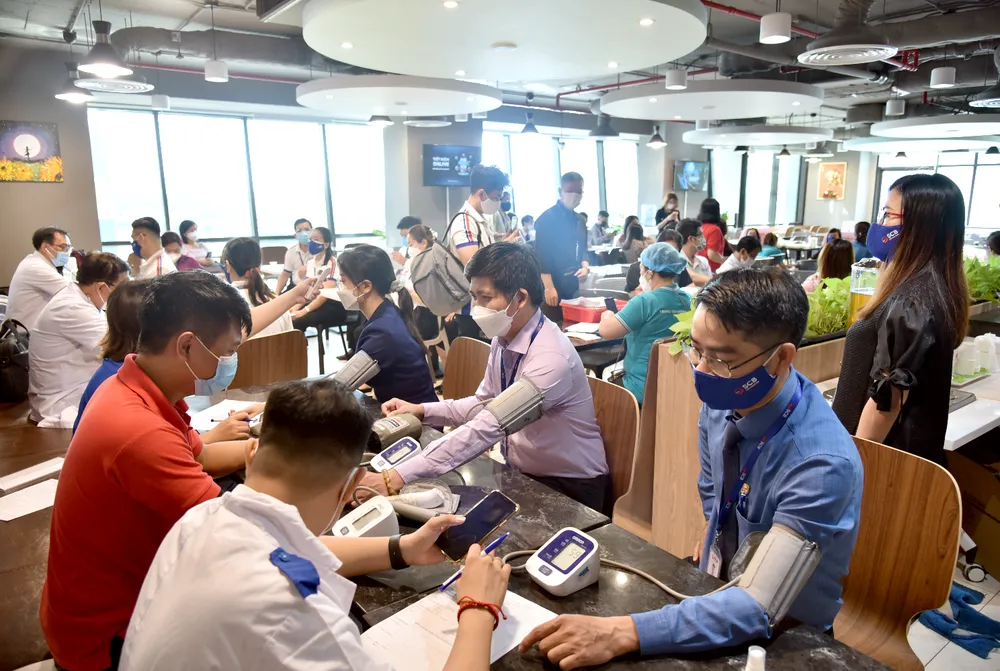 SCB tổ chức Ngày hội Hiến máu nhân đạo năm 2022 ảnh 1