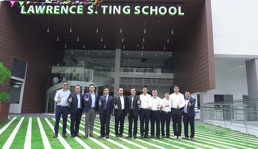 Khánh thành Trường THCS - THPT Đinh Thiện Lý – Lawrence S.Ting ảnh 2
