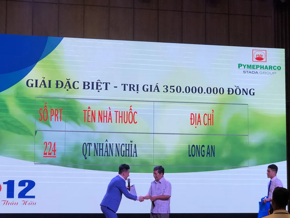 Chủ nhân Giải đặc biệt tại đêm giao lưu