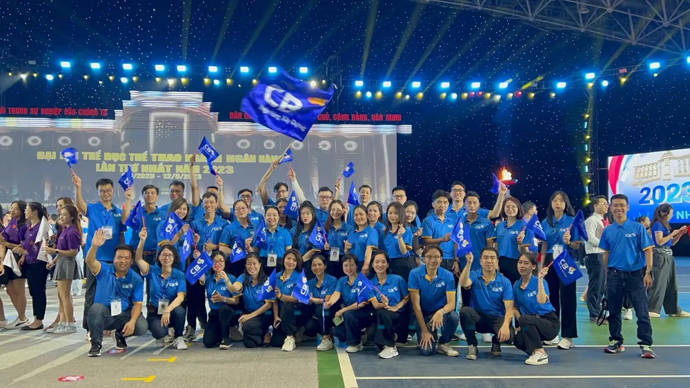 Đoàn vận động viên CB tham gia đại hội