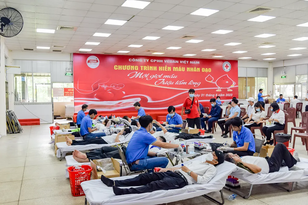 Sự kiện được đông đảo các cán bộ công nhân viên nhiệt tình hưởng ứng