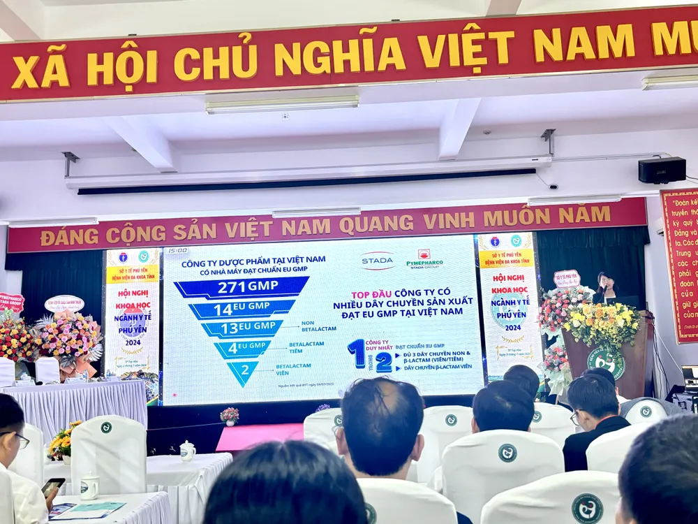 5.Báo cáo năng lực  của STADA Pymepharco tại Hội nghị.jpg