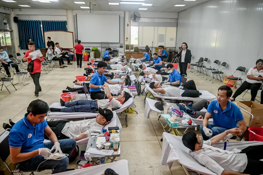 Sự kiện được đông đảo các cán bộ công nhân viên Vedan Việt Nam nhiệt tình hưởng ứng.jpg