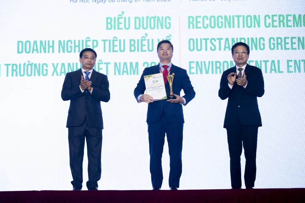 Công ty Yến sào Khánh Hòa nhận chứng nhận Doanh nghiệp tiêu biểu về năng lượng môi trường xanh Việt Nam 2026.jpg