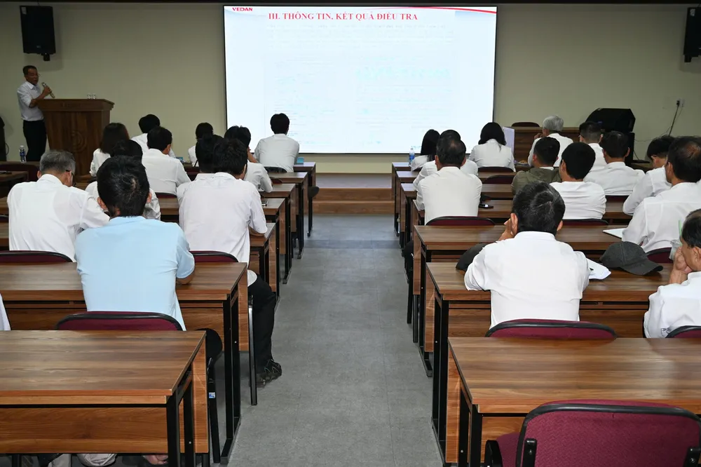 Hội thảo “An toàn lao động – Nhận diện rủi ro và đồng hành cùng người lao động” thu hút đông đảo cán bộ, công nhân viên Vedan Việt Nam tham gia.png