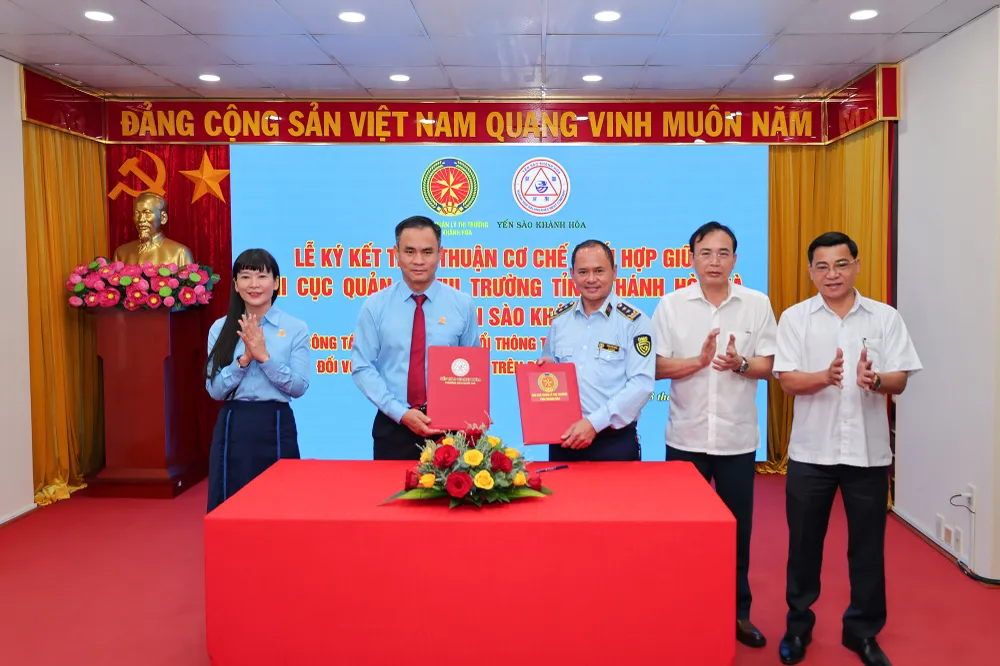 Hai bên ký kết thỏa thuận phối hợp bảo vệ thương hiệu, chống hàng giả. .jpg