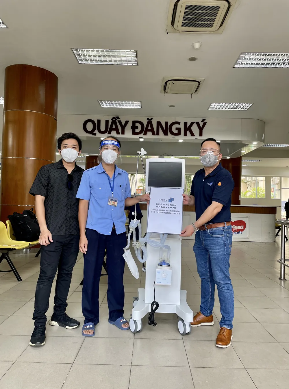 Masan trao tặng trang thiết bị y tế, nhu yếu phẩm và kinh phí ủng hộ chống dịch lên tới 250 tỷ đồng ảnh 3