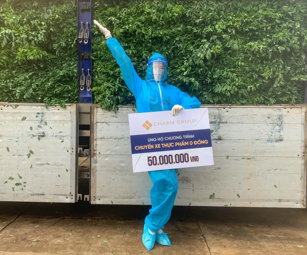 Charm Group - hành trình chung tay cùng cộng đồng vượt qua đại dịch Covid ảnh 2