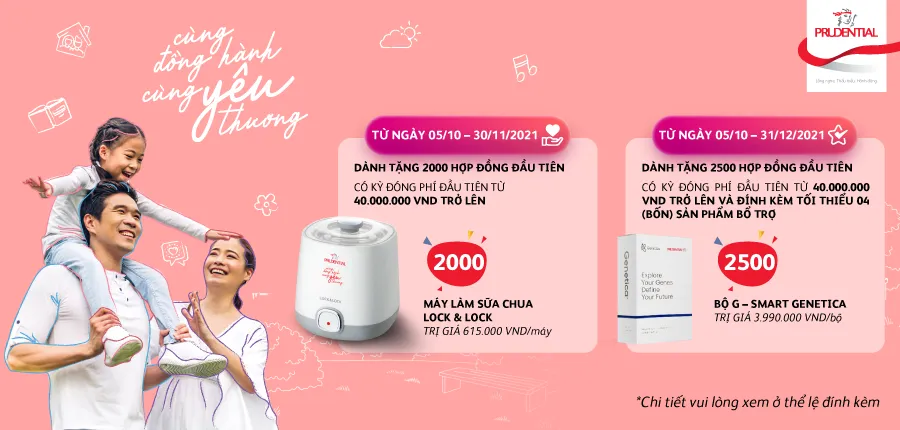 Prudential tri ân khách hàng với chương trình khuyến mại hơn 10 tỷ đồng ảnh 1