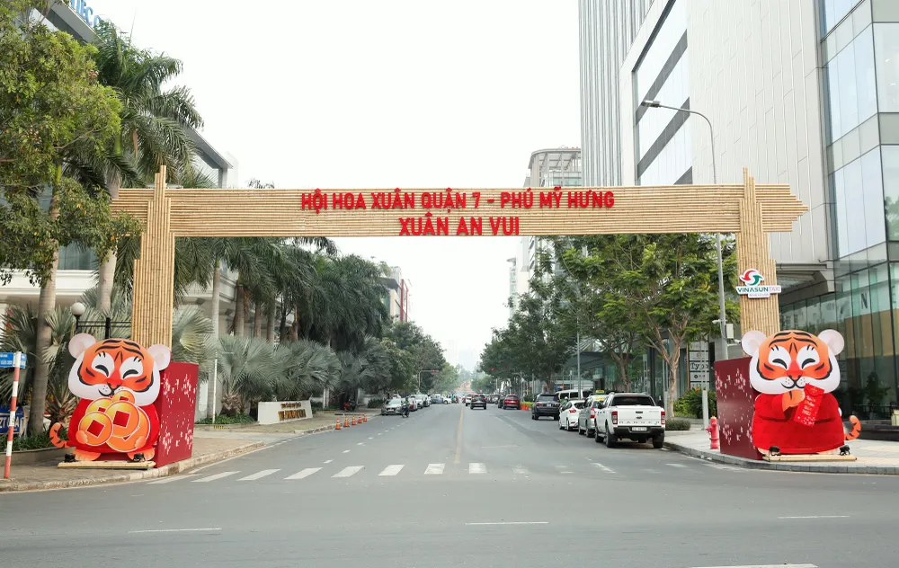 Khách tham quan Hội hoa xuân Phú Mỹ Hưng phải tuân thủ 5K ảnh 2