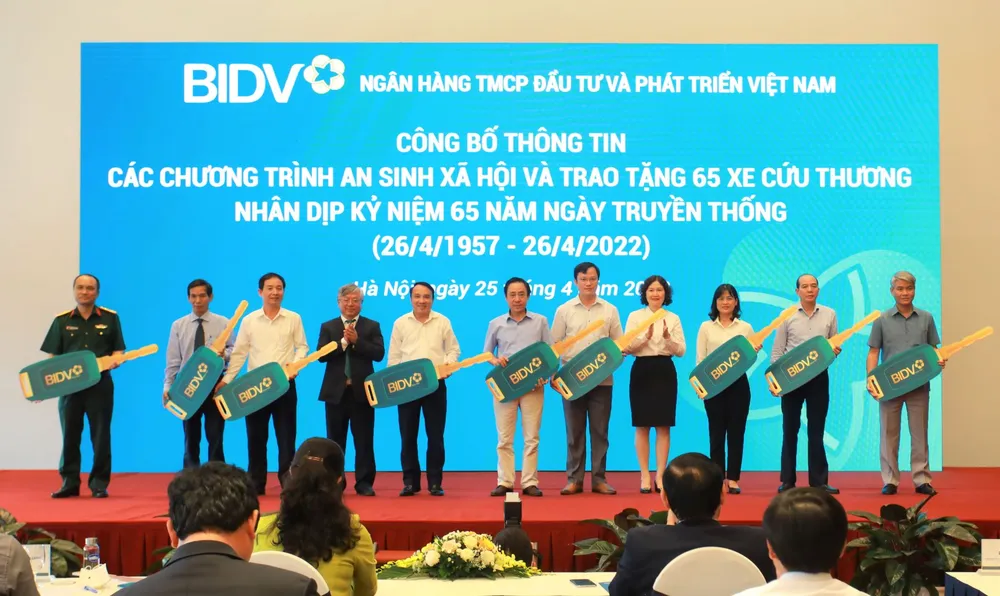 BIDV công bố các chương trình an sinh xã hội nhân dịp kỷ niệm 65 năm ngày thành lập ảnh 2