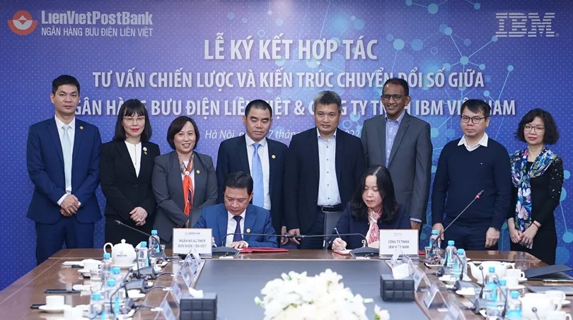 LienVietPostBank hợp tác với IBM nhằm đẩy nhanh quá trình chuyển đổi kỹ thuật số