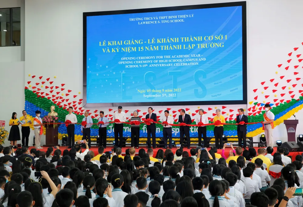 Trường Đinh Thiện Lý khánh thành cơ sở mới ảnh 1