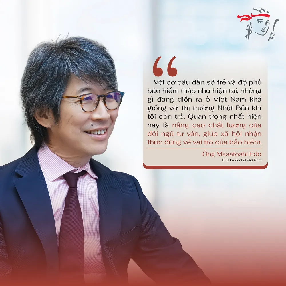 CFO Prudential: Thị trường bảo hiểm Việt Nam vẫn còn trẻ và đầy tiềm năng ảnh 1