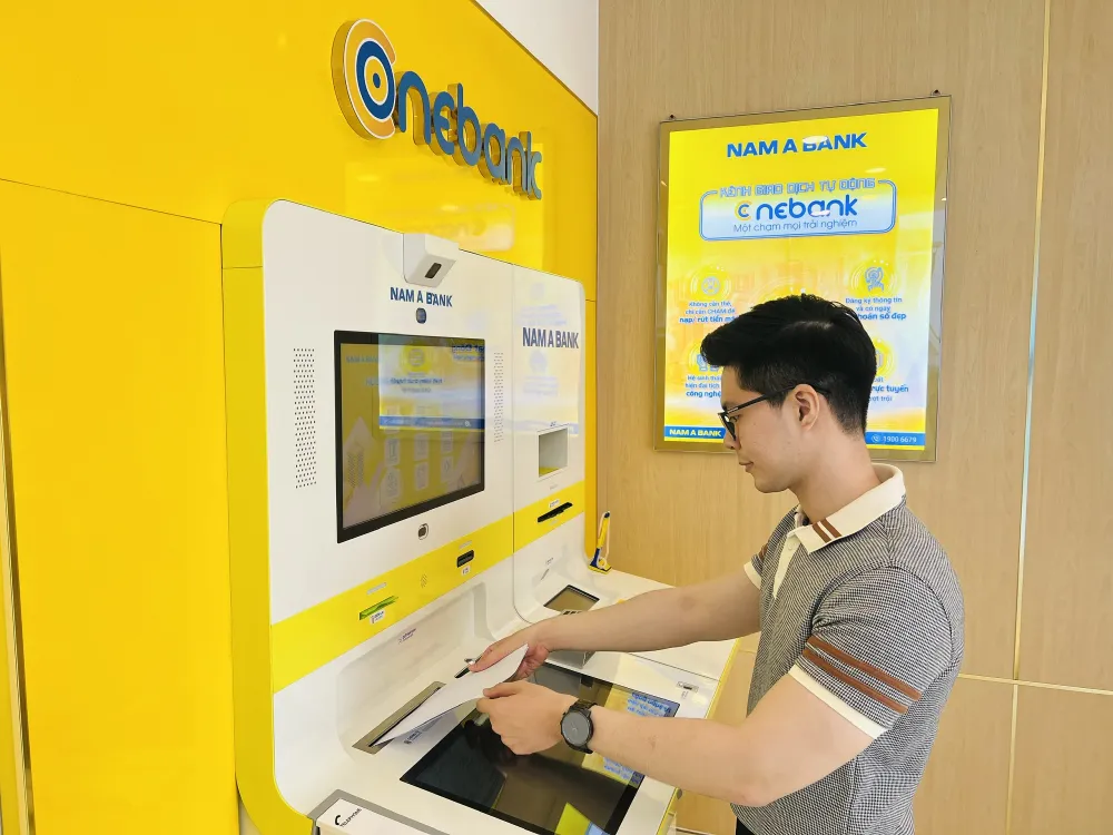 ONEBANK là một trong những điểm sáng về công nghệ của Nam A Bank ONEBANK là một trong những điểm sáng về công nghệ của Nam A Bank