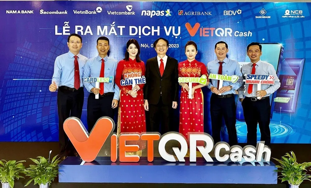 Lễ ra mắt dịch vụ VietQRCash