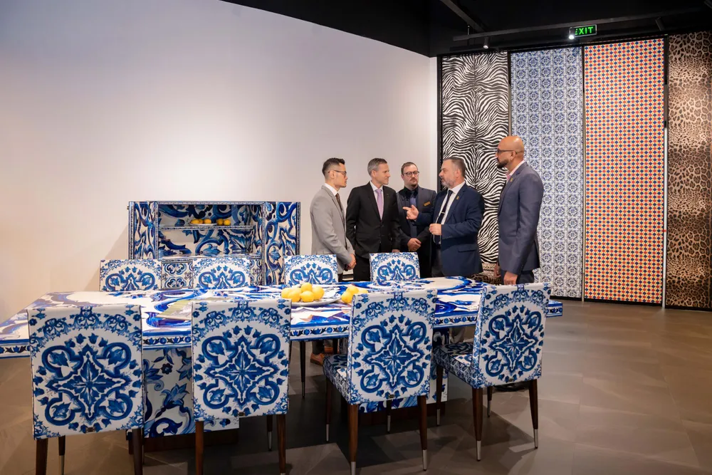 Khách hàng sẽ được trải nghiệm độc quyền nội thất hàng hiệu Dolce&amp;Gabbana Casa, Elie Saab Maison,… và hàng loạt nội thất châu Âu khác tại The Global City – TPHCM