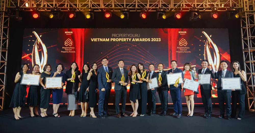 CapitaLand Development chiến thắng bảy hạng mục tại giải thưởng bất động sản Việt Nam PropertyGuru 2023