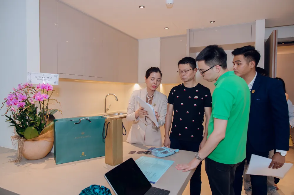 Khách hàng đánh giá cao trải nghiệm khi nhận bàn giao nhà, đặc biệt là thái độ ân cần và chuyên nghiệp