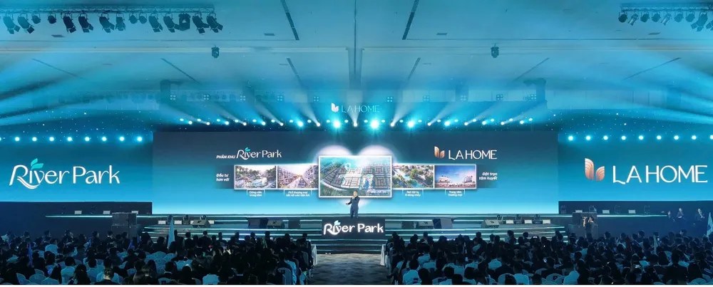 Sự kiện Kick-off của River Park đã thu hút hơn 2.000 chuyên viên kinh doanh ưu tú và hơn 30 đối tác chiến lược uy tín