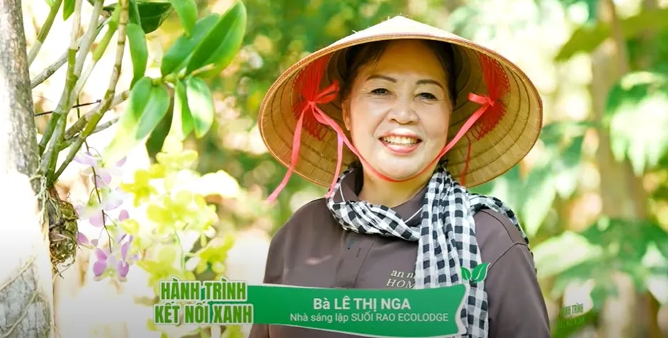 Kiến trúc sư cảnh quan Lê Thị Nga - người sáng lập Ecolodge