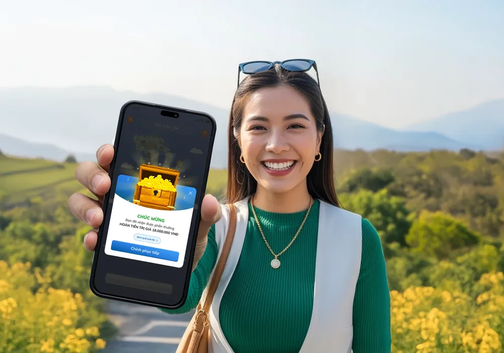 Giải thưởng tiền mặt cao nhất chương trình “Đi giữa hè rực rỡ” của Sacombank Pay đã có chủ