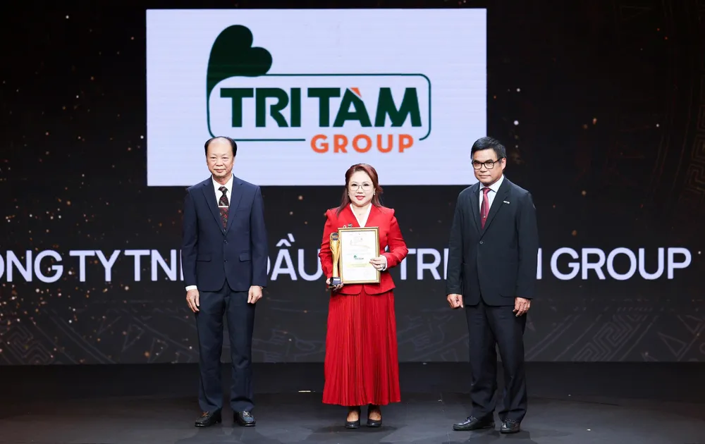 Tri Tâm Group tại lễ vinh danh