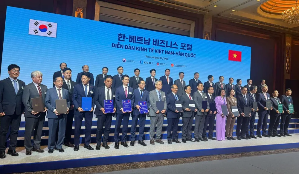 CT Group ký kết với các đối tác tại Diễn đàn Kinh tế Việt Nam - Hàn Quốc