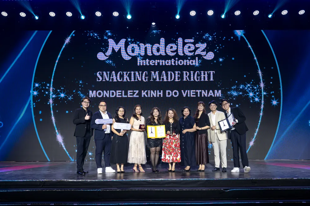 Mondelez Kinh Đô đạt hai giải thưởng tại lễ trao giải HR Asia Awards 2025