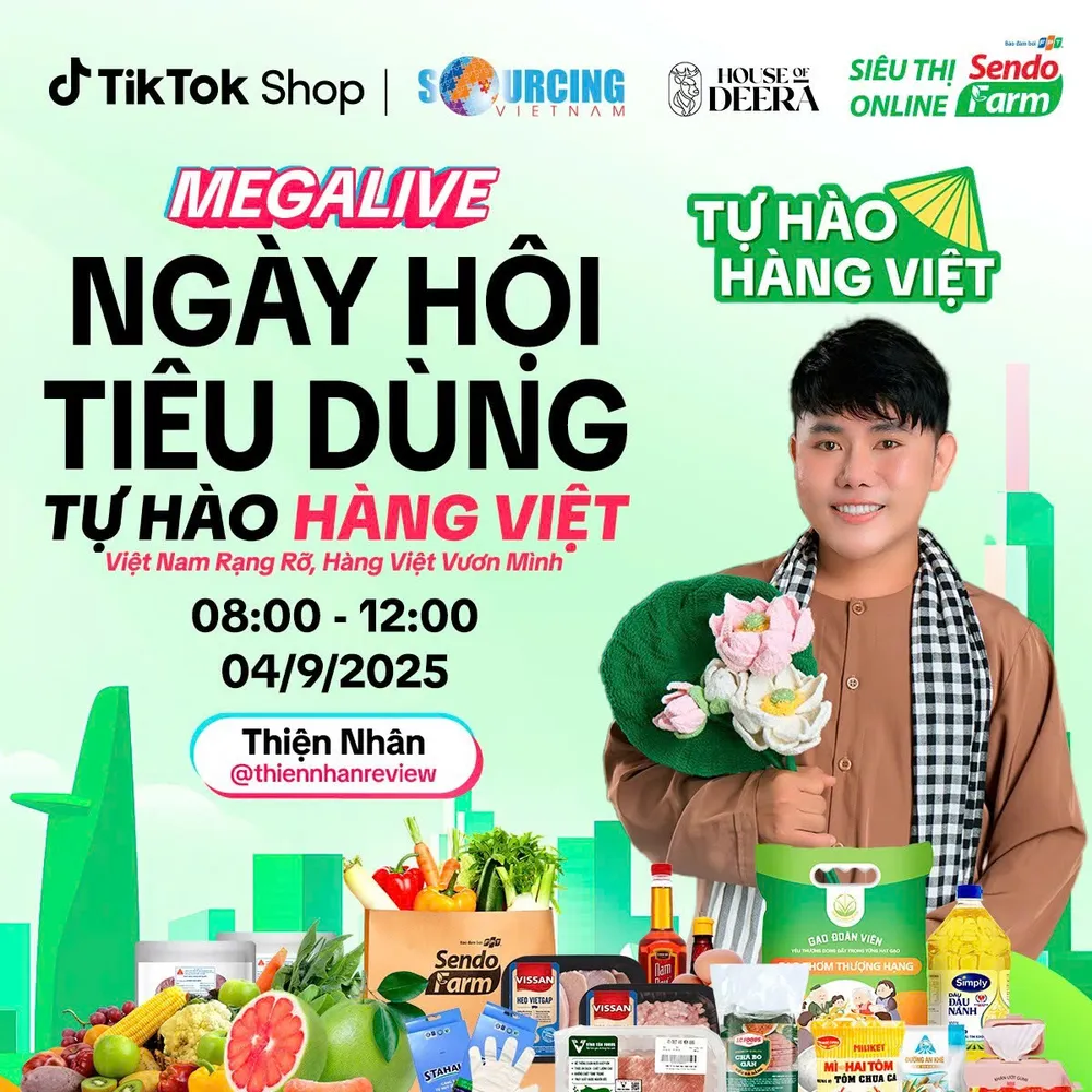 MegaLive “Ngày hội Tiêu dùng – Tự hào Hàng Việt” lan tỏa thương hiệu Việt